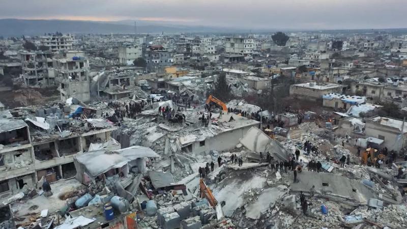 الزلزال في تركيا وسوريا