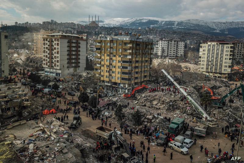 الزلزال في تركيا