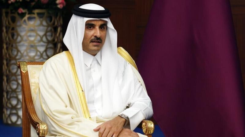 أمير قطر يتلقى اتصالا هاتفيا من الرئيس الأمريكي دونالد ترامب