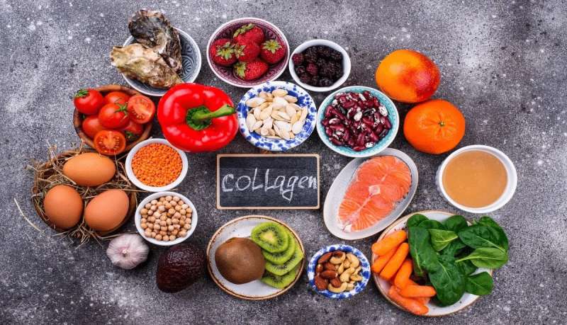 أطعمة تنشط إفراز مادة الكولاجين