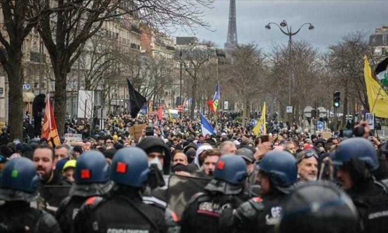 المظاهرات الفرنسية