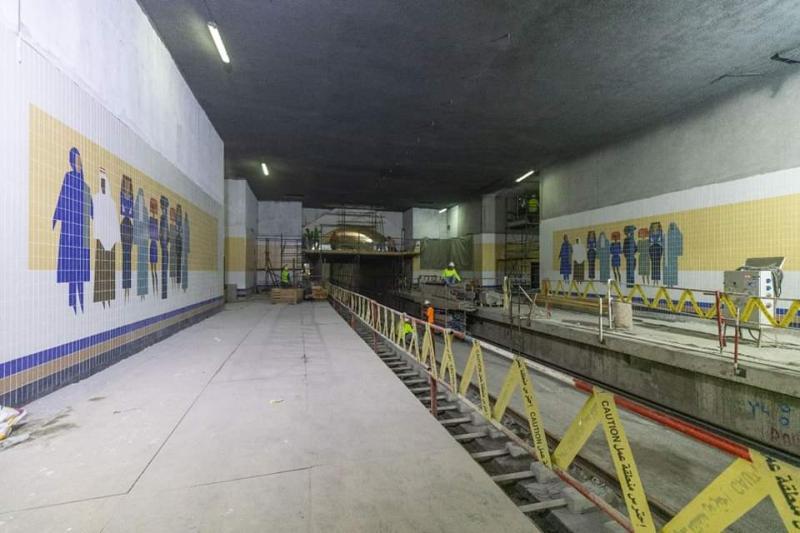 ما لا تعرفه عن محطة مترو جامعة الدول العربية المقرر افتتاحها قريبا