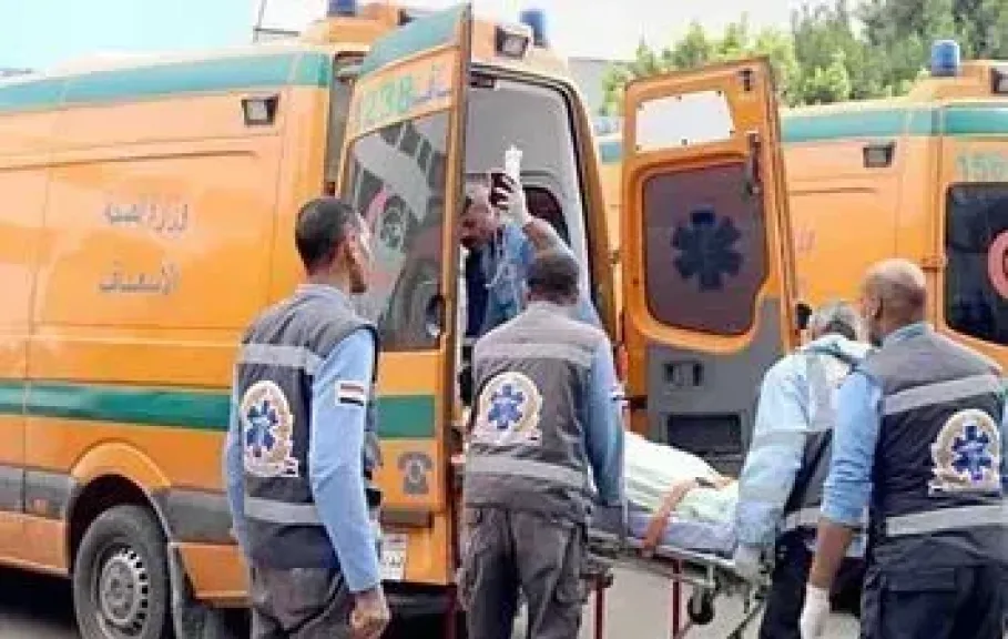 إصابة 5 بينهم طفلان في انقلاب سيارة نصف نقل أمام الجامعة الأهلية بجمصة