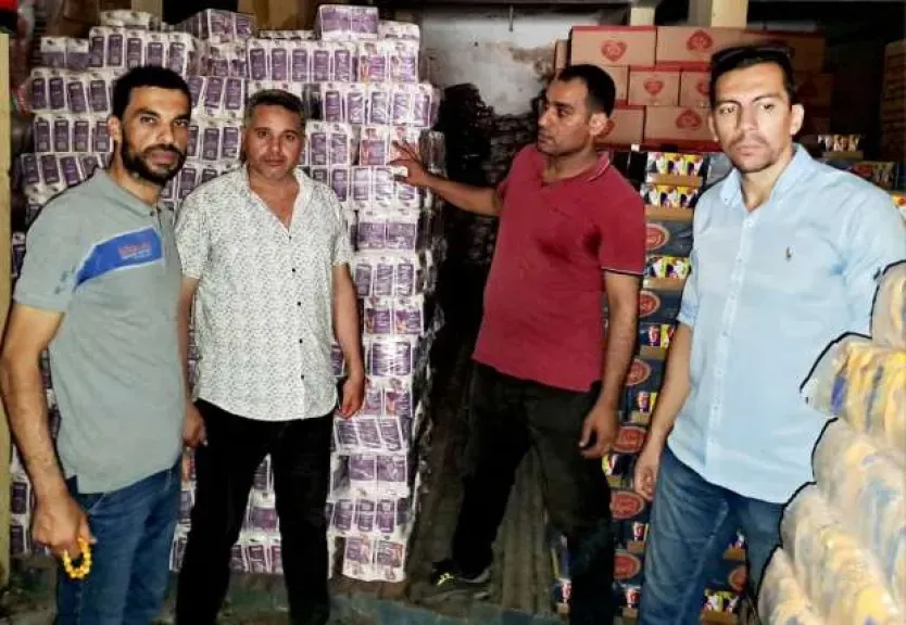 ضبط 2406 سلع تموينية مدعمة قبل بيعها بالسوق السوداء بالبحيرة