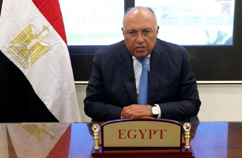 وزير الخارجية: مصر ترفض بشكل قاطع التهجير القسري للفلسطينيين خارج أرضهم