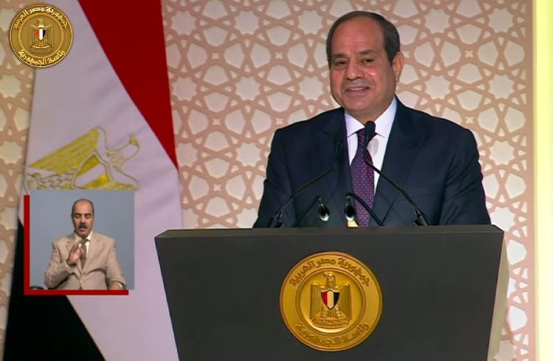 الرئيس السيسي: لا قلق على مصر في وجود شبابها