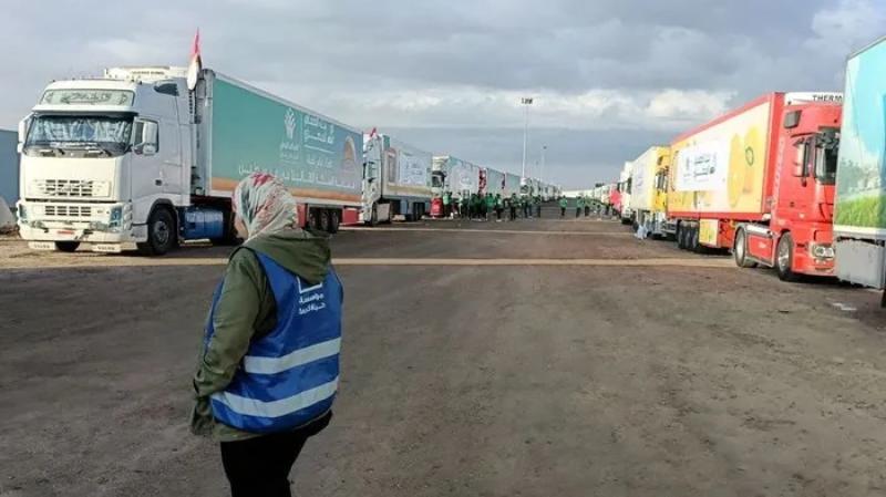 «الصحة العالمية»: تحرك 4 شاحنات تحمل إمدادات صحية من مصر إلى قطاع غزة