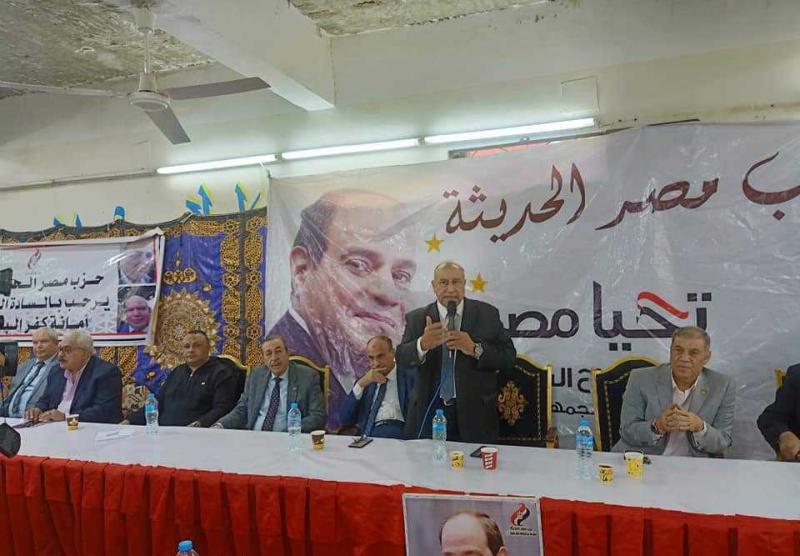 أهالي ”كفر الباشا” بالشرقية يعلنون دعمهم للمرشح الرئاسي عبدالفتاح السيسي