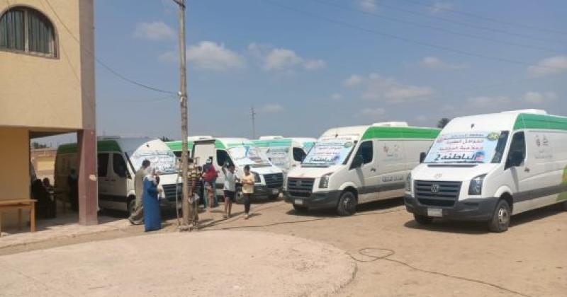 تنظيم قافلة طبية مجانية في قريتي العتمور ودابود بأسوان