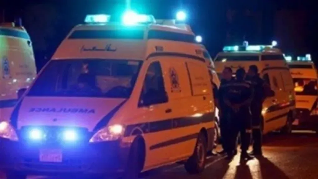 مصرع سيدة وإصابة 7 أشخاص بينهم طفلان في حادث انقلاب ميكروباص بمطروح