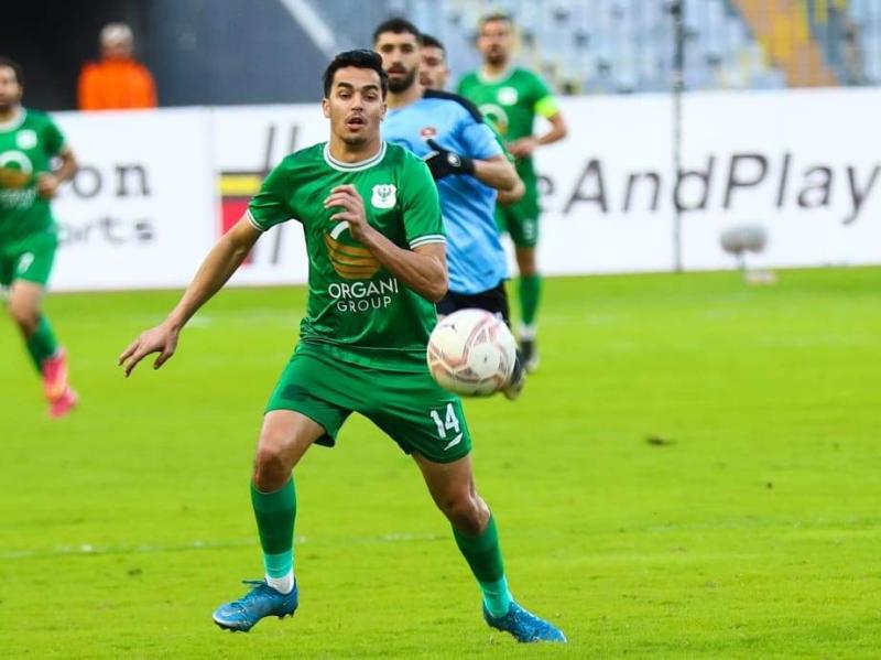 إلياس الجلاصي أفضل لاعب في مباراة المصري وإنبي