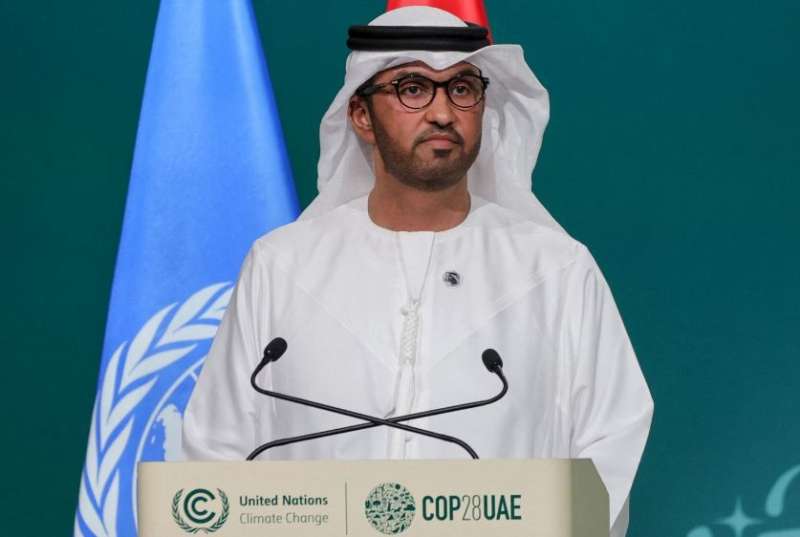 رئيس COP28 يطلق إعلان الإمارات لتطوير آليات التمويل وتسريع العمل المناخي العالمي