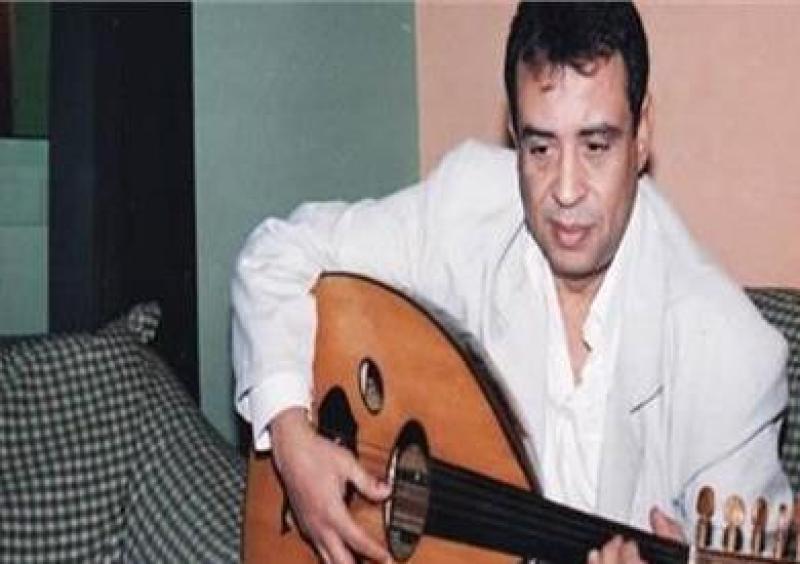 حميد الشاعري وإيهاب عبدالواحد في عزاء نجل صلاح الشرنوبي
