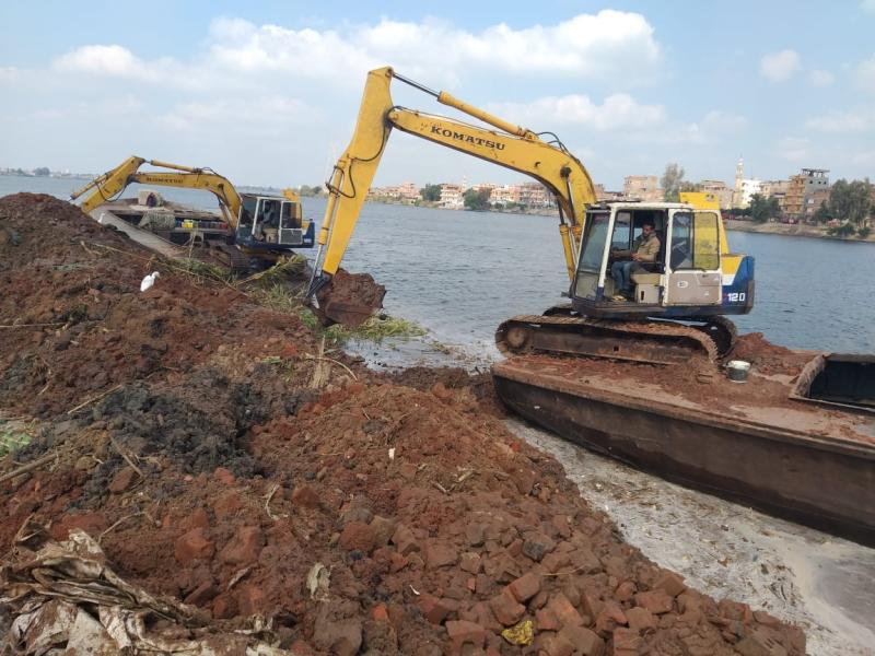 «الري»: بدء المرحلة الثالثة لإزالة تعديات نهر النيل بعد عيد الفطر