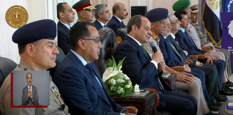 الرئيس السيسي: أهنئ مصر وشعبها على منشآتنا الرياضية في العاصمة الإدارية