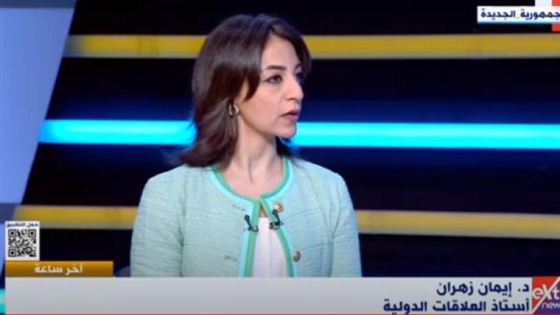 إيمان زهران: الدبلوماسية المصرية تسير على قدم وساق لنصرة القضية الفلسطينية