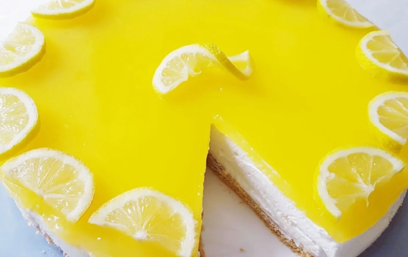 طريقة عمل تشيز كيك الليمون البارد