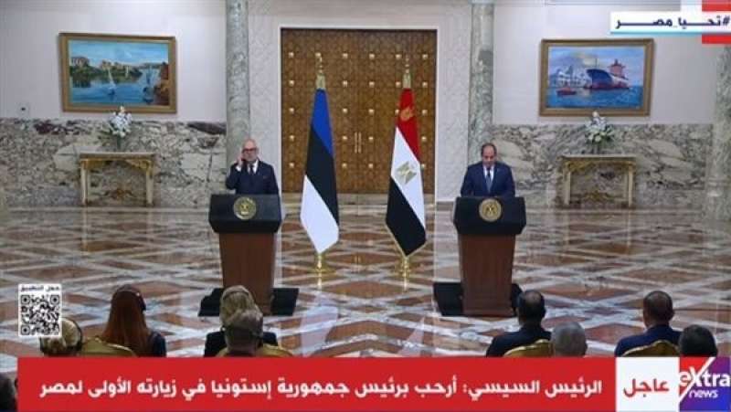 الرئيس السيسي: مصر تعتبر القضية الفلسطينية صلب قضايا المنطقة