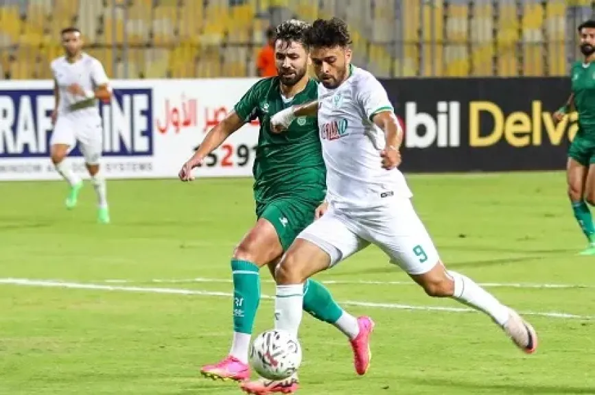 صلاح محسن يقود هجوم المصري أمام الزمالك في الدوري