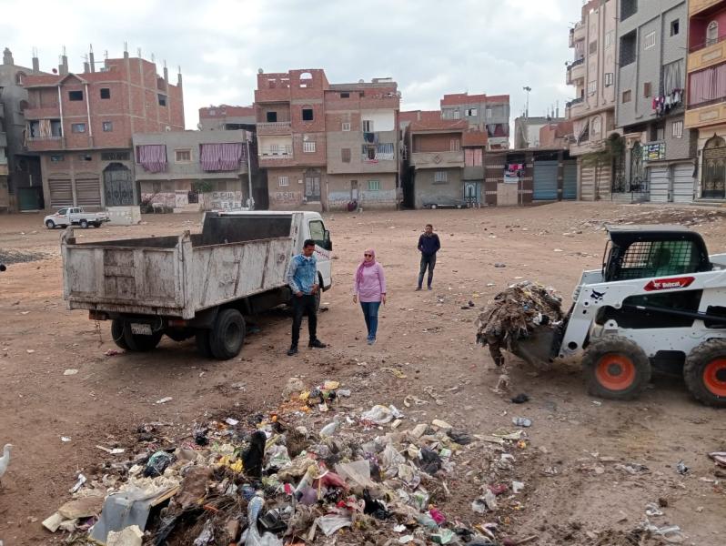 محافظ الدقهلية: رفع 160 طن قمامة من قرية بدواي التابعة للمنصورة