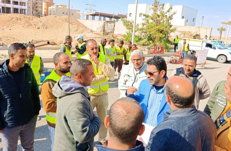 رئيس جهاز العبور الجديدة يتابع استعدادات فصل الشتاء