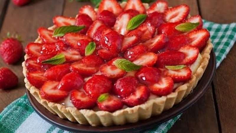 تارت الفراولة بالكاسترد| حلوى لذيذة ومثالية للمناسبات