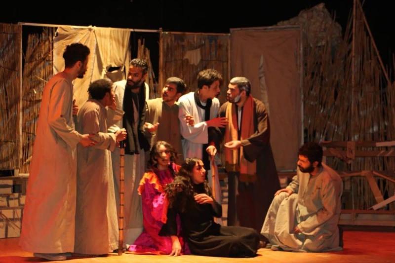 مشاركة فرقة كفر الشيخ في المهرجان الختامي لنوادي المسرح بالقناطر الخيرية.. صور