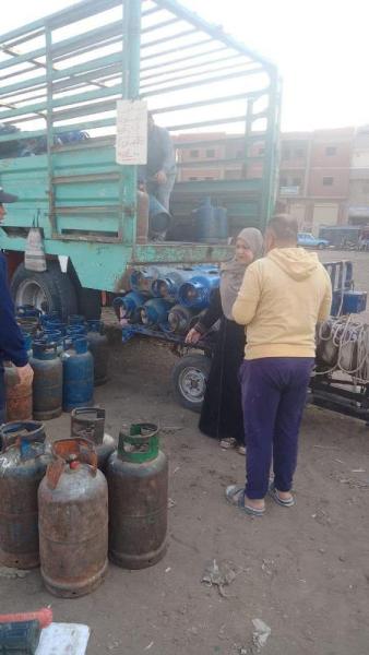 ضبط مستودع لتصرفه في 225 أسطوانة بوتاجاز وتحرير 247 مخالفة خلال 3 أيام بالدقهلية
