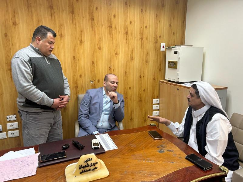 صحة مطروح: إمداد المستشفى العام بأحدث الأجهزة المستخدمة في دعم عمليات الرمد