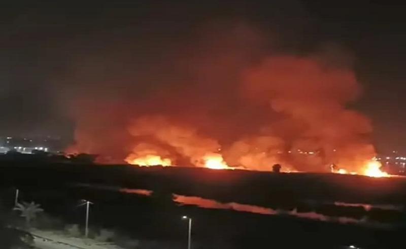 السيطرة على حريق بمخزن ملابس بشبرا الخيمة بدون خسائر بشرية