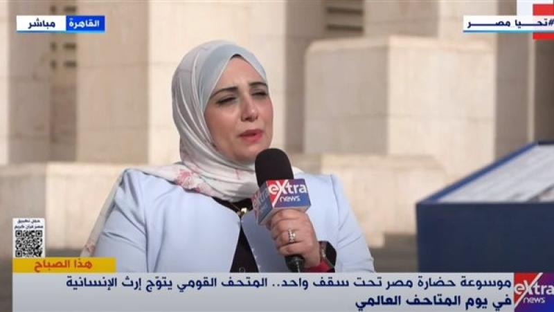 أمين ”القومي للحضارة”: نعرض القطع الأثرية وفق فكرة العرض لا الترتيب الزمني