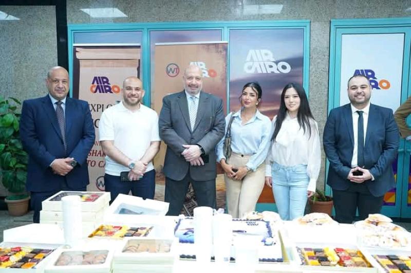 «إيركايرو» الذراع الاقتصادية لوزارة الطيران المدني تفتتح مكتبها الجديد بمدينة الشارقة| صور