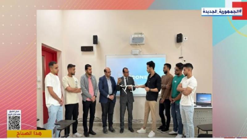 عميد هندسة المنصورة الجديدة: طلابنا صنعوا أول درون مصرية 100%