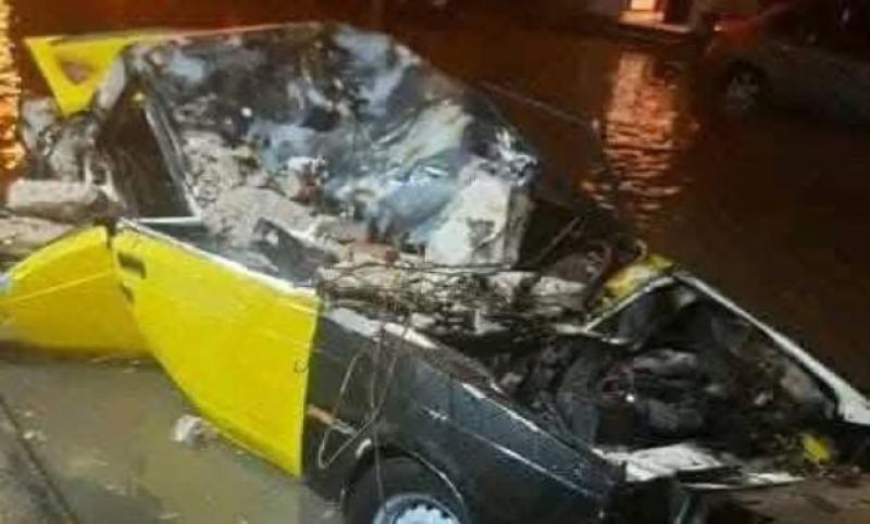 حزب مصر أكتوبر يتكفل بتوفير تاكسي جديد لسائق الإسكندرية المتضرر