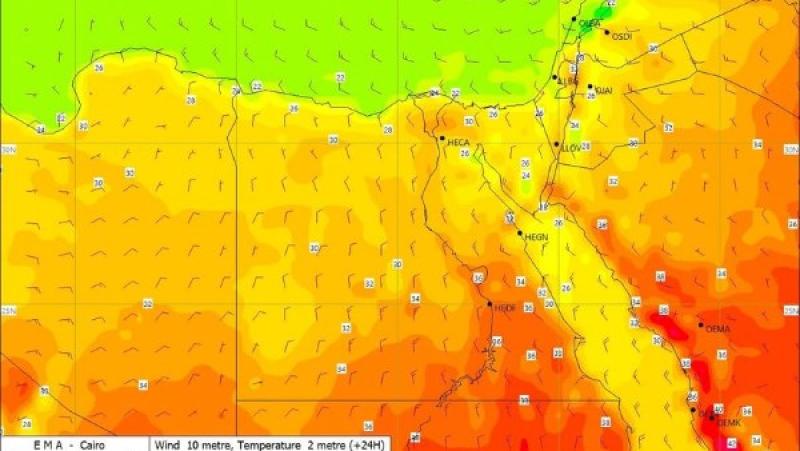 الأرصاد تحذر: 3 ظواهر جوية تؤثر على طقس اليوم الثلاثاء
