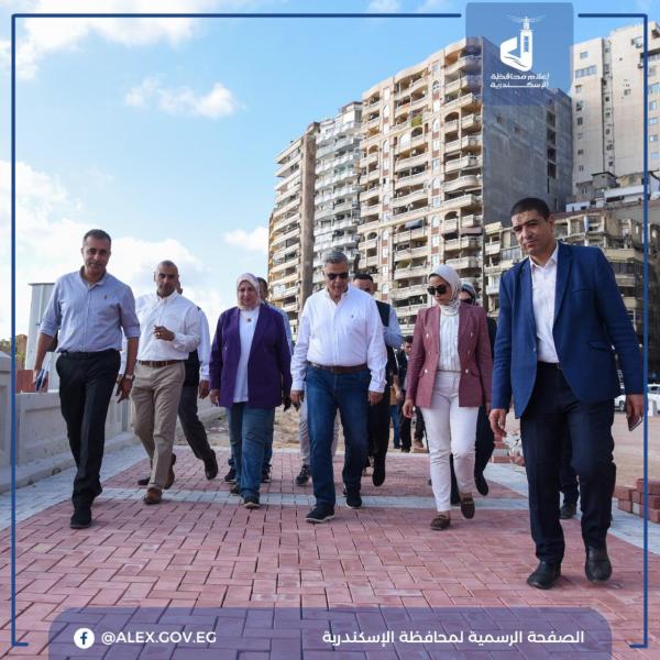 محافظ الإسكندرية يشدد على إزالة الإشغالات الحاجبة لرؤية البحر وتجهيز الشواطئ لعيد الأضحى