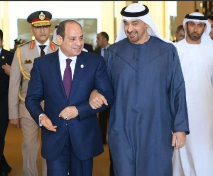 الرئيس السيسي والشيخ محمد بن زايد يؤكدان أهمية حماية سيادة الدول الشقيقة