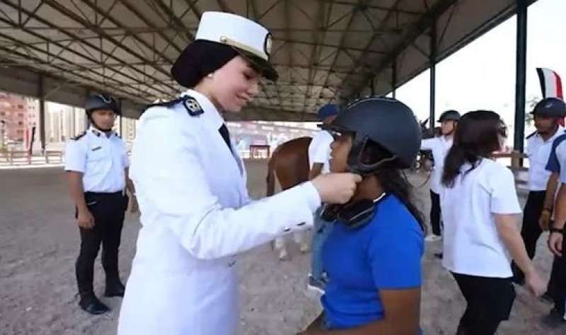 الداخلية تنظم احتفالية للأطفال ذوي الهمم في وادي الفروسية بالفسطاط