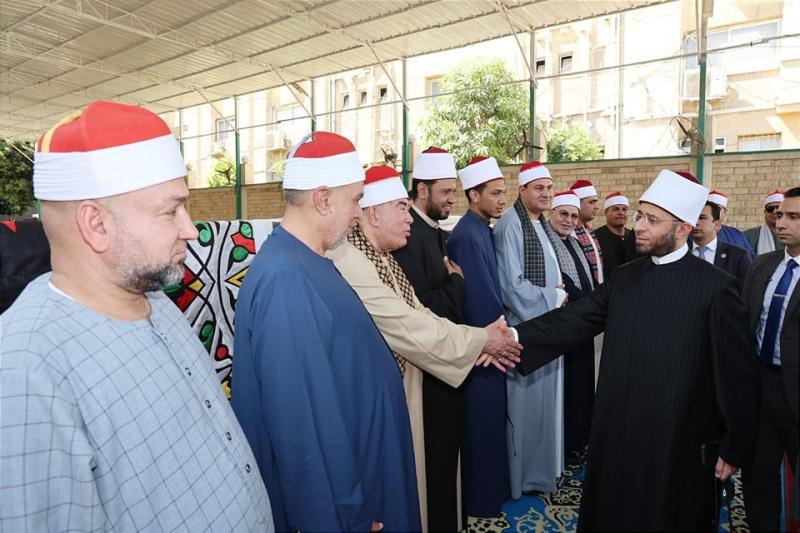 وزير الأوقاف يفتتح المقر الجديد لنقابة القراء بحلمية الزيتون
