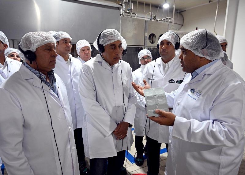 رئيس الوزراء يتفقد مصنع شركة بيتي لمنتجات الألبان بالنوبارية