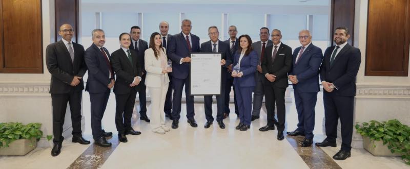 البنك الأهلي المصري يحصل على شهادة (ISO9001/2015) في مجال إدارة الجودة للمجموعة القانونية