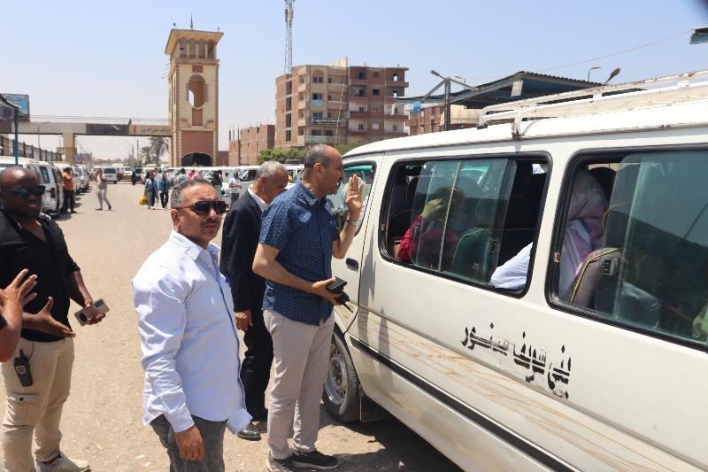 محافظة بني سويف تطلق منظومة جديدة لتلقي شكاوى المواصلات