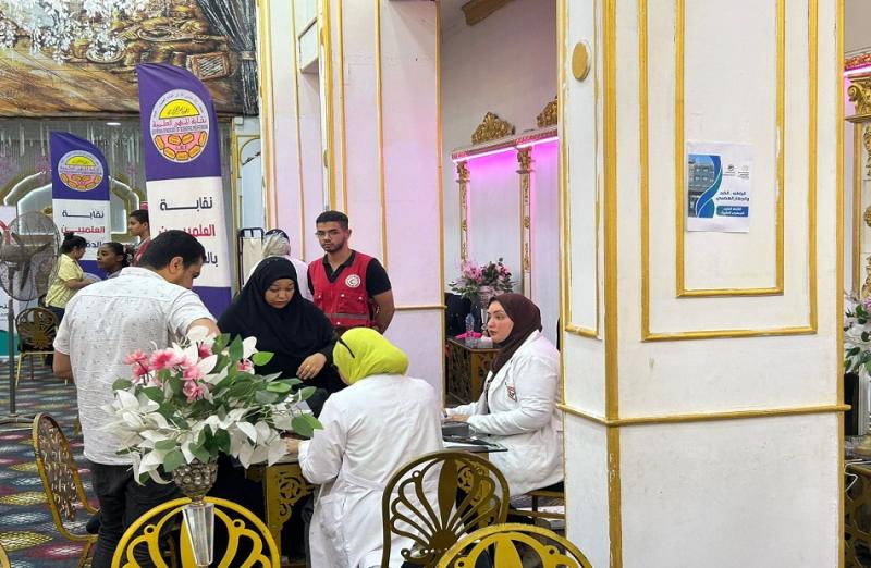 نقابة العلميين بالدقهلية تنظم قافلة طبية مجانية للكشف على الكبد والسكر والباطنة