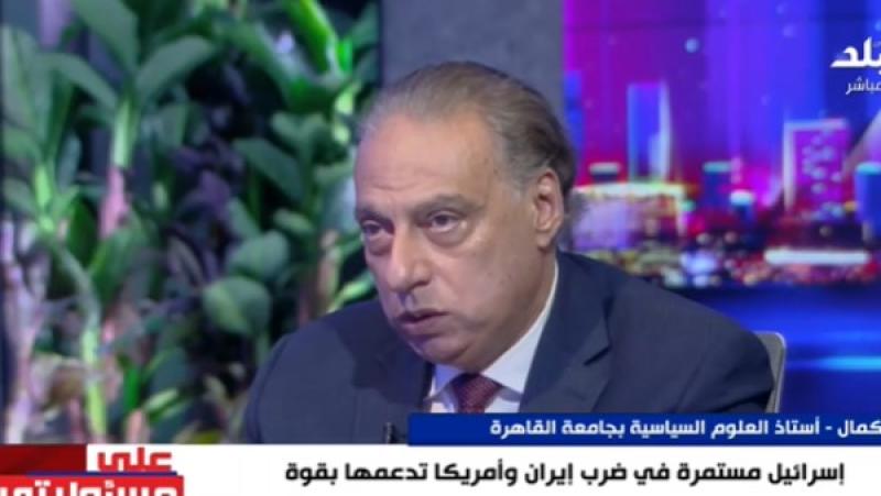 أستاذ علوم سايسية: الدفاع عن سماء إسرائيل تقوم به الولايات المتحدة الأمريكية