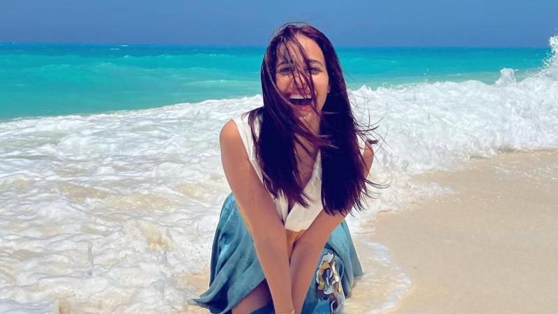 بجمبسوت.. أحدث ظهور لـ رنا سماحة من الإسكندرية