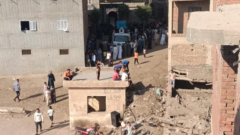 كفر السنابسة بالمنوفية تستعد لتشيع جثامين ضحايا حادث الإقليمي