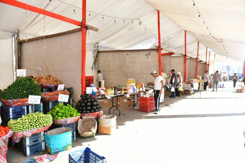 استمرار سوق اليوم الواحد بشارع قناة السويس بالدقهلية لمدة أسبوع كامل