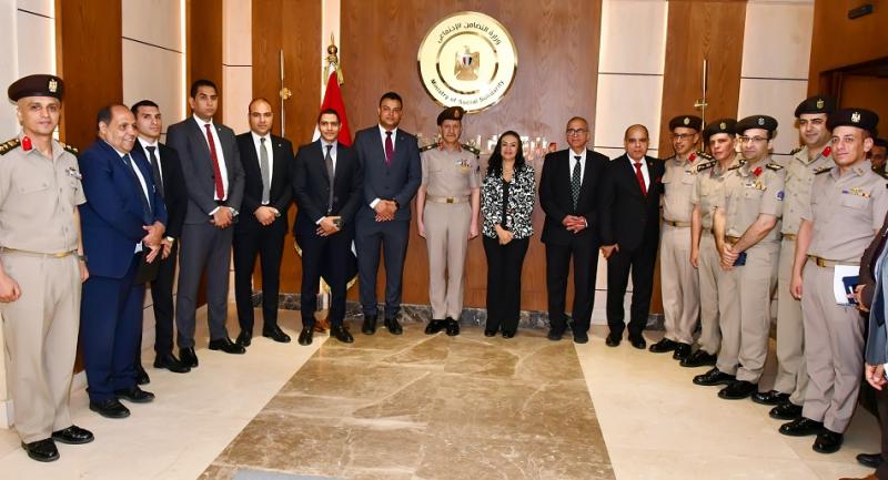 التضامن تفتتح مركز سيطرة الشبكة الوطنية للطوارئ والسلامة العامة بالتعاون مع القوات المسلحة