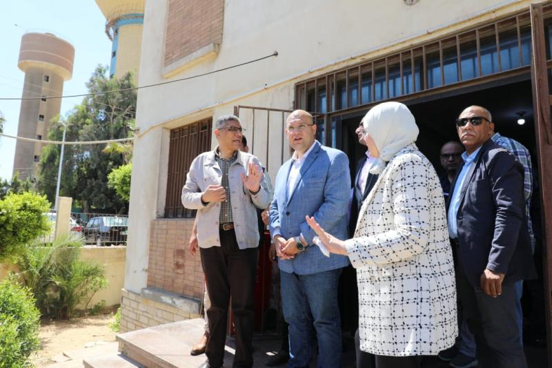 محافظ الجيزة يوجه بزيادة التخصصات الطبية بمستشفى مبارك المركزي بمنشأة القناطر