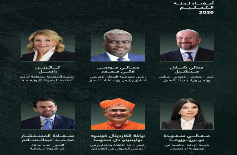 جائزة زايد للأخوّة الإنسانية تعلن تشكيل لجنة تحكيم دورتها السابعة 2026